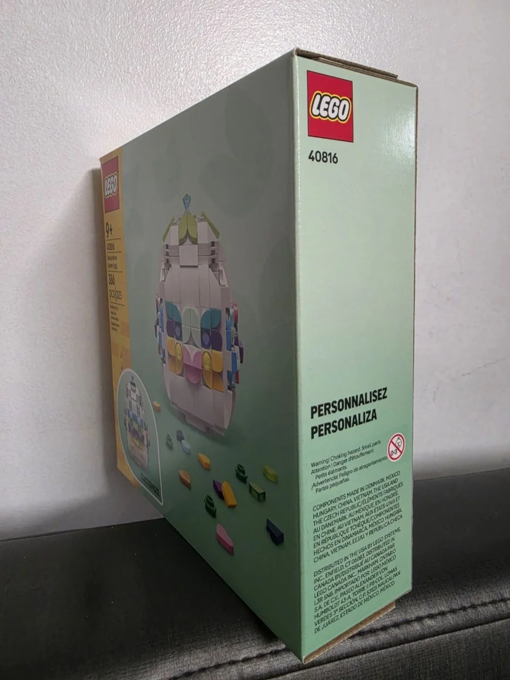 New LEGO Decorative Easter Egg Building Toy 40816 limited edition 2026, age 9+